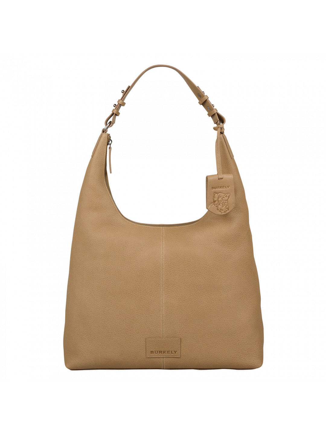 Dámská kožená kabelka přes rameno Burkely Lanna – béžová